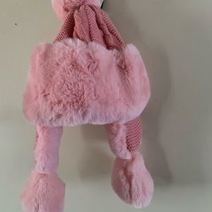 Pink women’sTrapper Hat, new